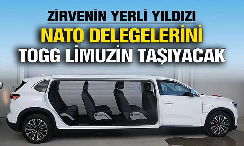NATO Zirvesi'nde yerli ve milli gövde gösterisi: Ulaşım TOGG limuzinlere emanet