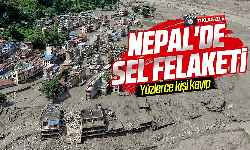 Nepal'de felaket, ani sel ve heyelan yıkıp geçti