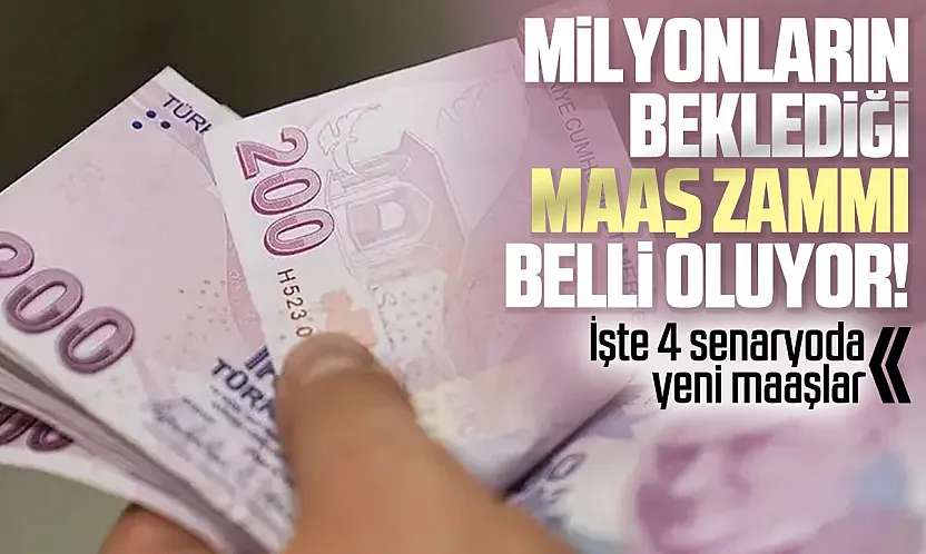 Ocak 2027 maaş zammında yeni hesap: Memur ve emeklinin maaşı ne kadar olacak?