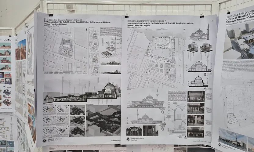 Öğrencilerden örnek proje: Atakum'daki camiler 'toplum merkezi' olacak