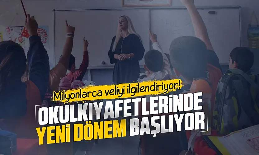 Okul kıyafetlerinde yeni dönem başlıyor