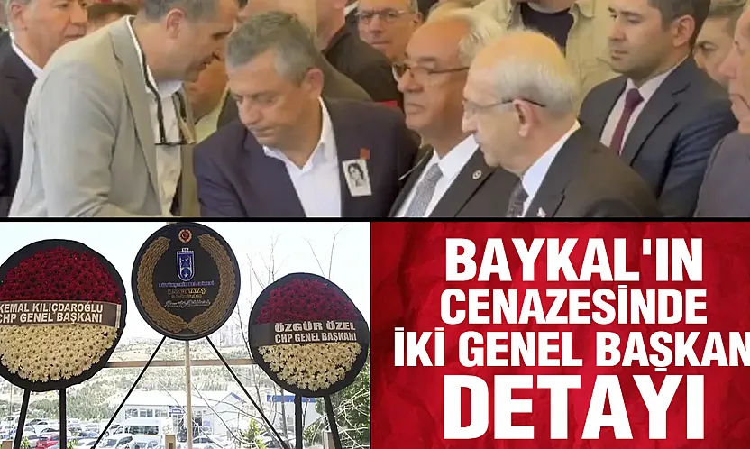 Olcay Baykal'ın Cenazesinde Özel ile Kılıçdaroğlu Yan Yana Geldi