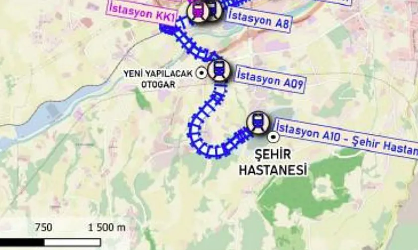 Otogar Canik'e mi taşınacak? ÇED raporunda yeni otogar detayı