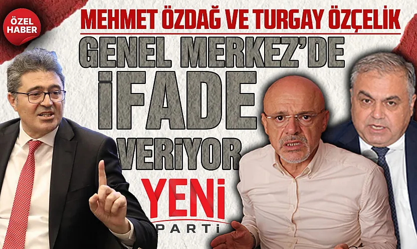 Özdağ ve Özçelik, Ensar Aytekin'le toplantıya girdi