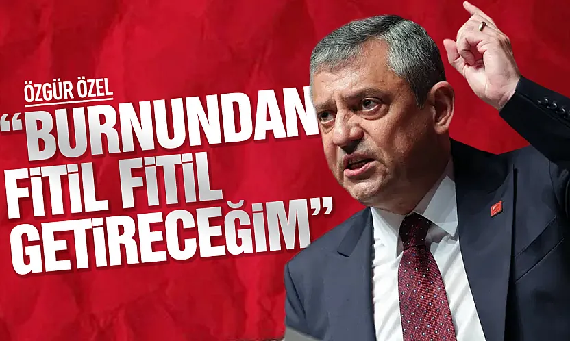 Özgür Özel'den Cemil Tugay'a sert tepki: 'Gün sayıyorum, hesabını soracağım'