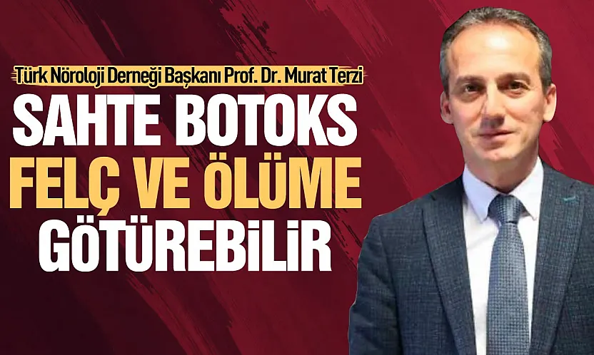 Prof Dr Murat Terzi uyardı ruhsatsız ürünler doğrudan can alabilir