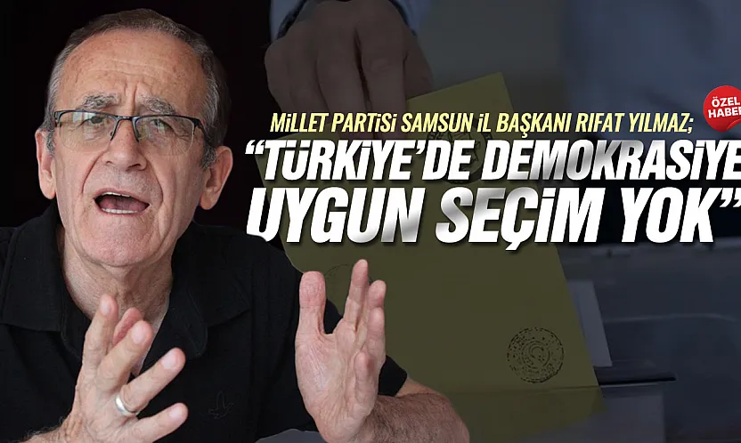 Rıfat Yılmaz, 'Türkiye'de Siyasetin Yapısında Ciddi Sorunlar Var'