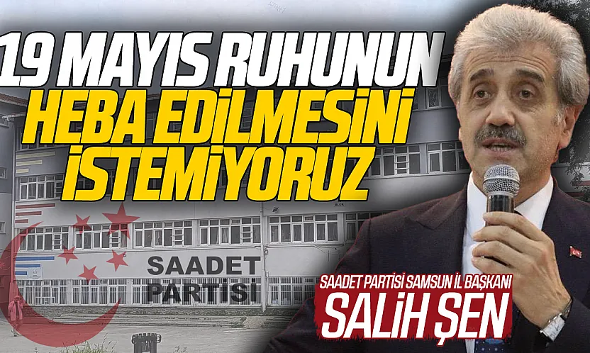 Salih Şen'den 19 Mayıs Lisesi çağrısı, 'Belirsizlik acilen giderilmeli'