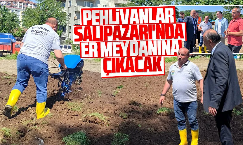 Salıpazarı 'Güreş Şöleni' için gün sayıyor
