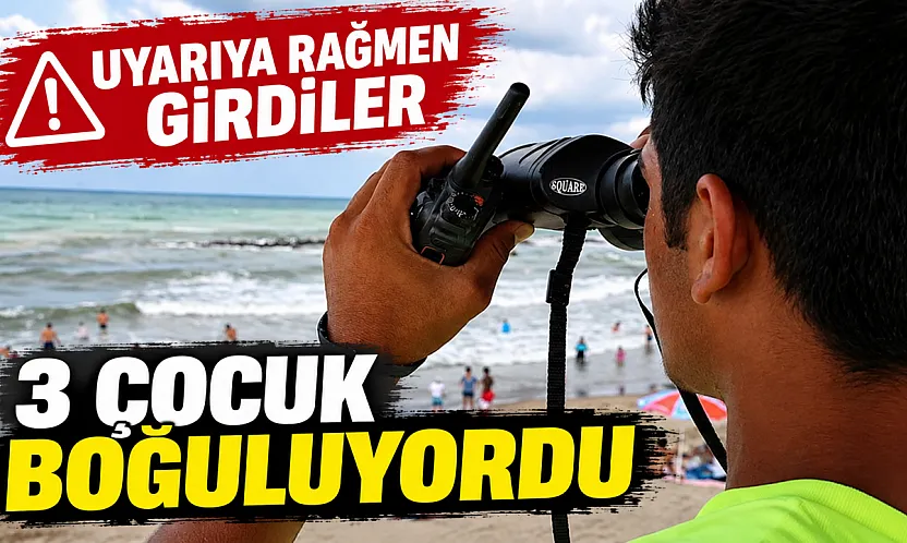 Samsun Atakum'da korku dolu anlar