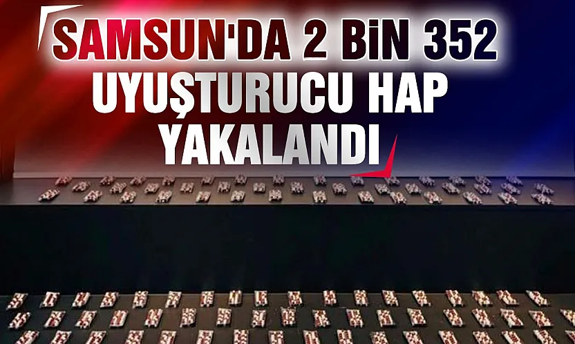 Samsun Canik'te uyuşturucu operasyonu ve 3 gözaltı