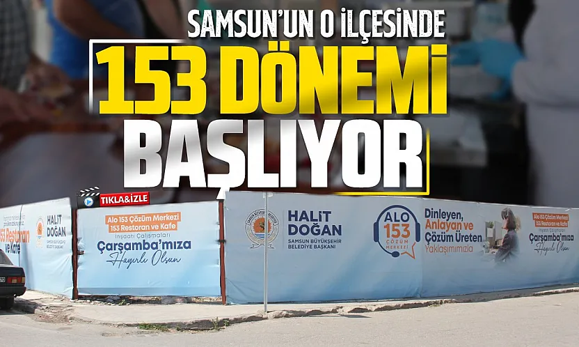 Samsun Çarşamba'da Alo 153 hizmet binası için ihale süreci başladı
