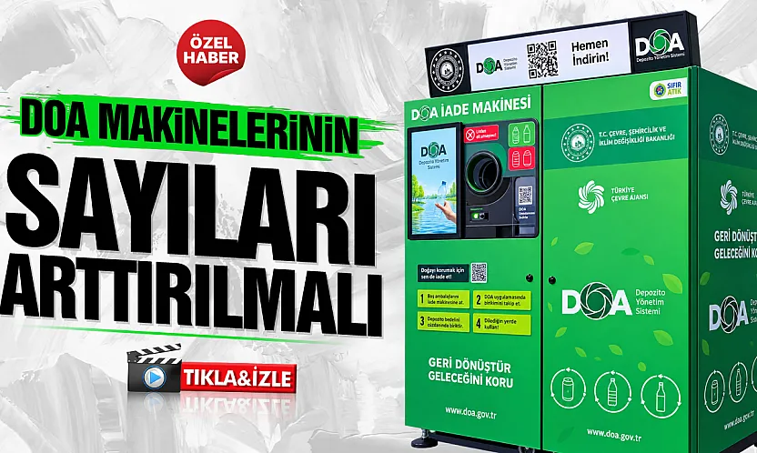Samsun Çarşamba'da geri dönüşüm makinesi talebi