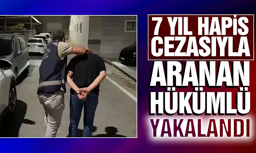 Samsun'da 7 yıl hapisle aranan uyuşturucu taciri yakalandı