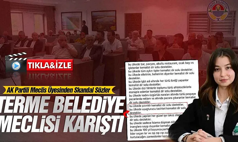Samsun'da AK Partili meclis üyesinin paylaşımı tartışma yarattı