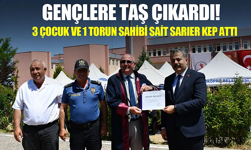 Samsun'da azmin güzel örneği: 56 yaşında üniversiteyi birincilikle bitirdi