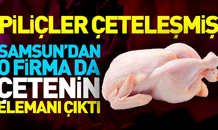 Samsun'da beyaz et firmasına kayyum atandı