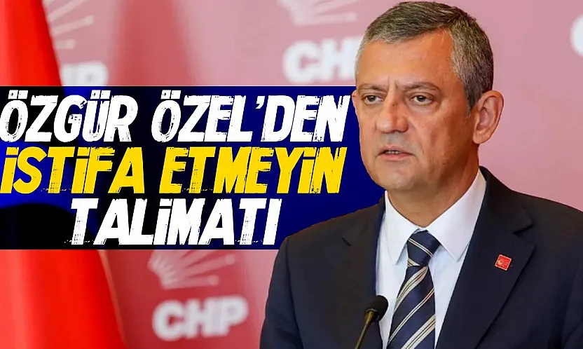 Samsun'da CHP'li Belediye Meclis Üyelerine İstifa Etmeyin Talimatı!