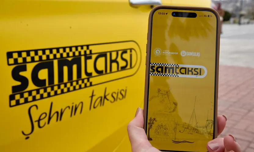 Samsun'da dijital taksi dönemi: 'SamTaksi' hizmete giriyor