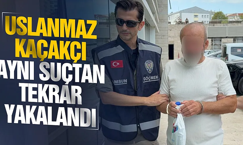 Samsun'da Göçmen kaçakçısı yakalandı