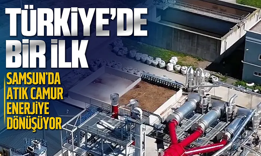 Samsun'da kurulan Türkiye'nin ilk piroliz tesisi tamamlandı