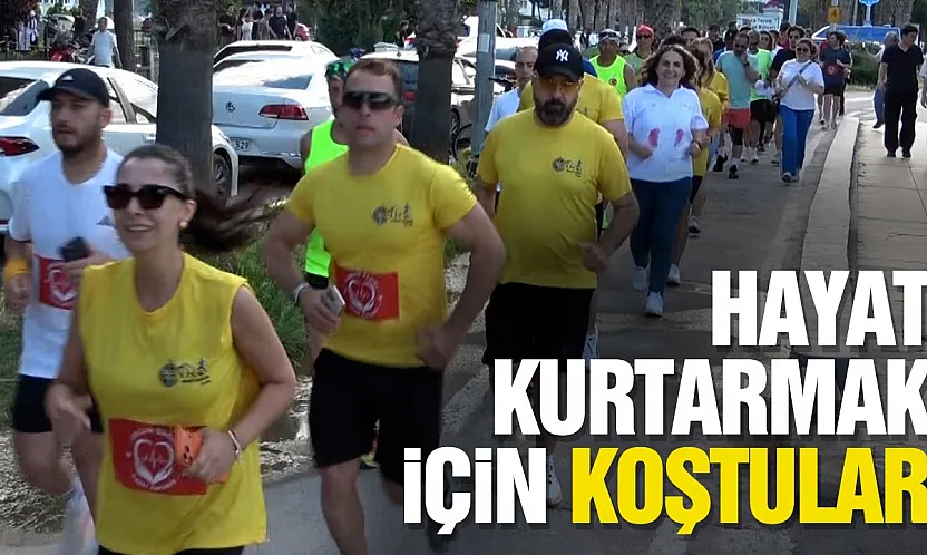 Samsun'da organ bağışı için farkındalık koşusu