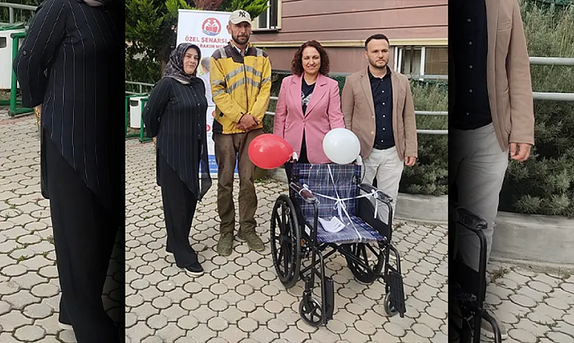 Samsun'da örnek uzlaşma: Tehdit soruşturması tekerlekli sandalye bağışıyla tatlıya bağlandı