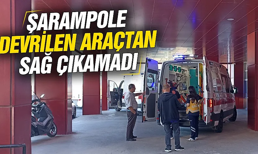 Samsun'da şarampole devrilen otomobilde: 1 ölü 3 yaralı