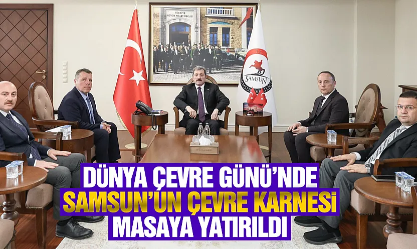 Samsun'da Sıfır Atık ve Çevre Hedefleri Değerlendirildi