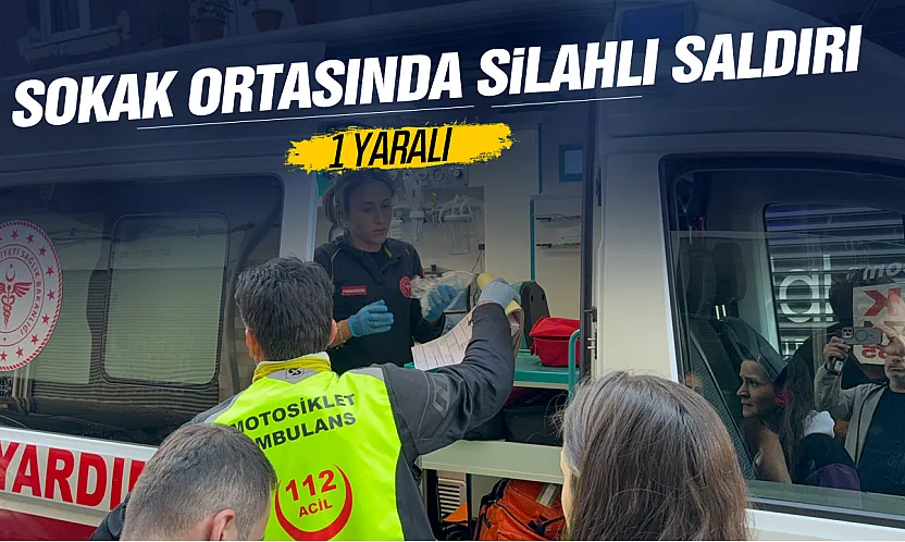 Samsun'da sokak ortasında silahlı saldırı: 1 yaralı