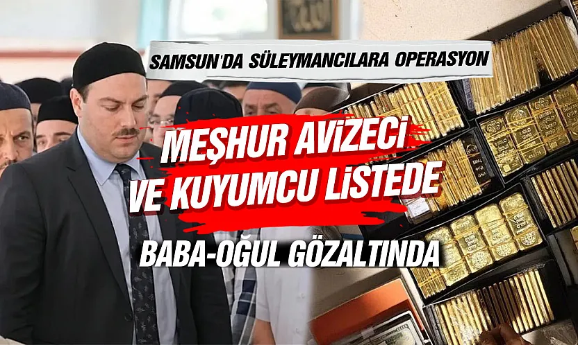 Samsun'da Süleymancılar soruşturmada 3 gözaltı