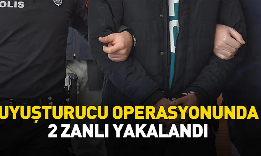 Samsun'da uyuşturucu operasyonu: 2 şüpheli gözaltında