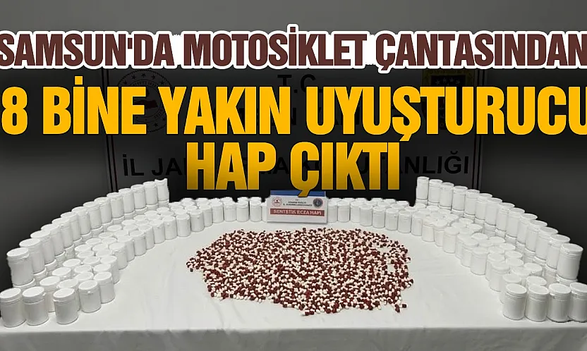 Samsun'da uyuşturucu operasyonu