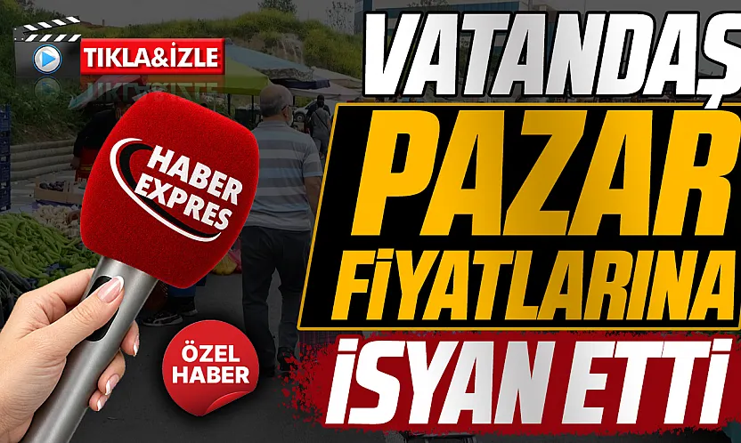 Samsun'da vatandaşlar çarşı pazardan dertli