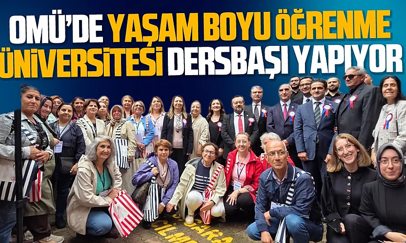 Samsun'da Yaşam Boyu Öğrenme Üniversitesi kapılarını açtı