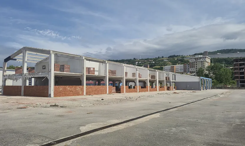 Samsun'da yeni otogar inşaatı sürüyor