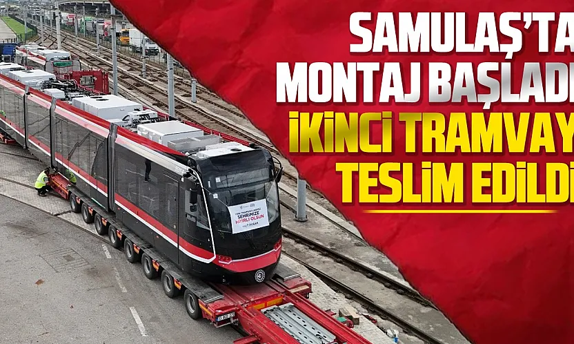 Samsun hafif raylı sistem filosu büyüyor