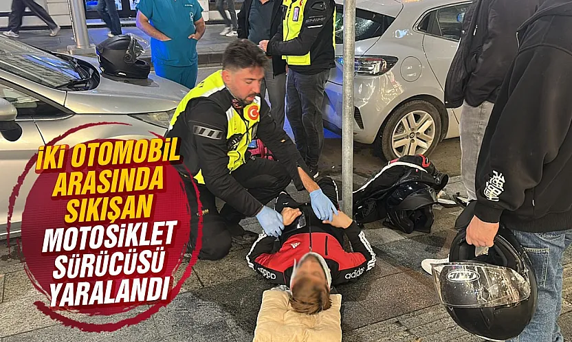 Samsun İlkadım'da motosiklet kazası