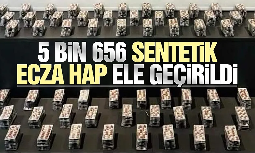 Samsun İlkadım'da uyuşturucu operasyonu binlerce ecza hap ele geçirildi