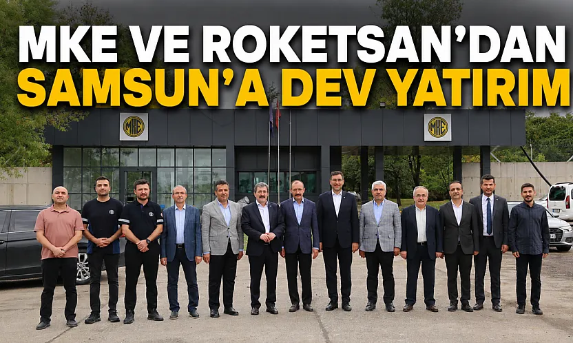Samsun milli savunma hamlesinde yeni üretim merkezi oluyor