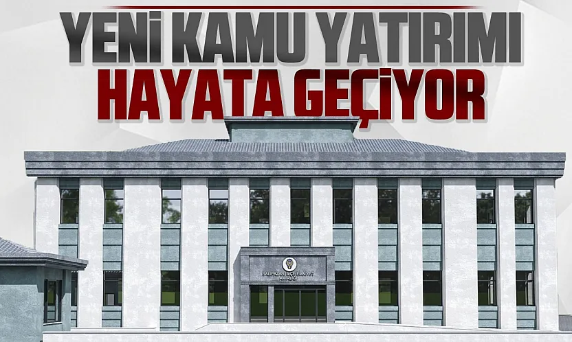 Samsun Salıpazarı'na yeni Emniyet Müdürlüğü binası yapılıyor