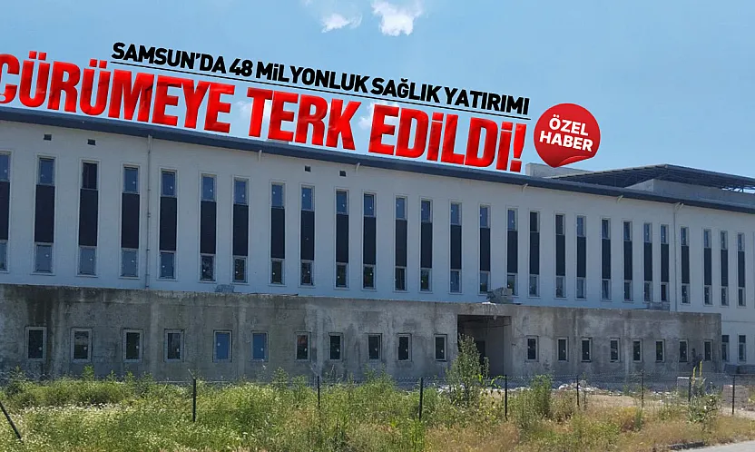 Samsun'un Çarşamba İlçesinde 48 milyonluk Sarıcalı ASM kaderine terk edildi