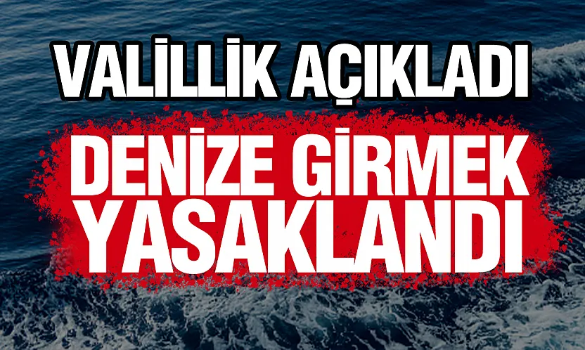 Samsun Valiliği'nden kritik uyarı: Boğulma riskine karşı bugün denize girmeyin