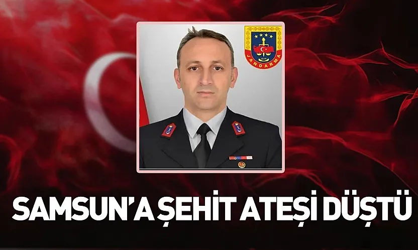 Samsunlu Jandarma Uzman Çavuş Mehmet Demirbaş şehit oldu
