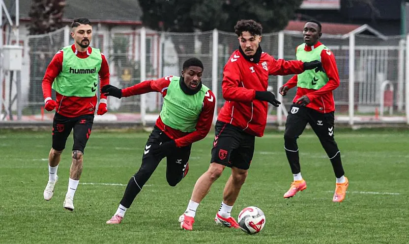 Samsunspor Antalya maçı hazırlıkları tamam