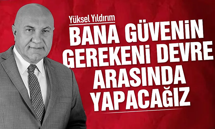 Samsunspor Başkanı Yüksel Yıldırım'dan mesaj
