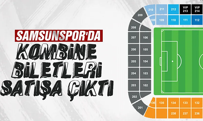 Samsunspor'da 2026-2027 sezonu kombine biletleri satışa çıktı