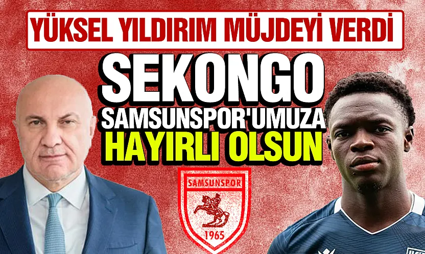 Samsunspor'da Antoine Sekongo dönemi