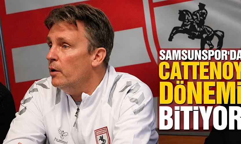 Samsunspor'da Cedric Cattenoy ile yollar ayrılıyor