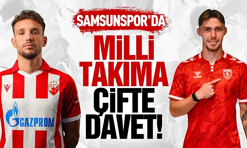Samsunspor'da Eraković ve Drapiński ülkelerinden davet aldı